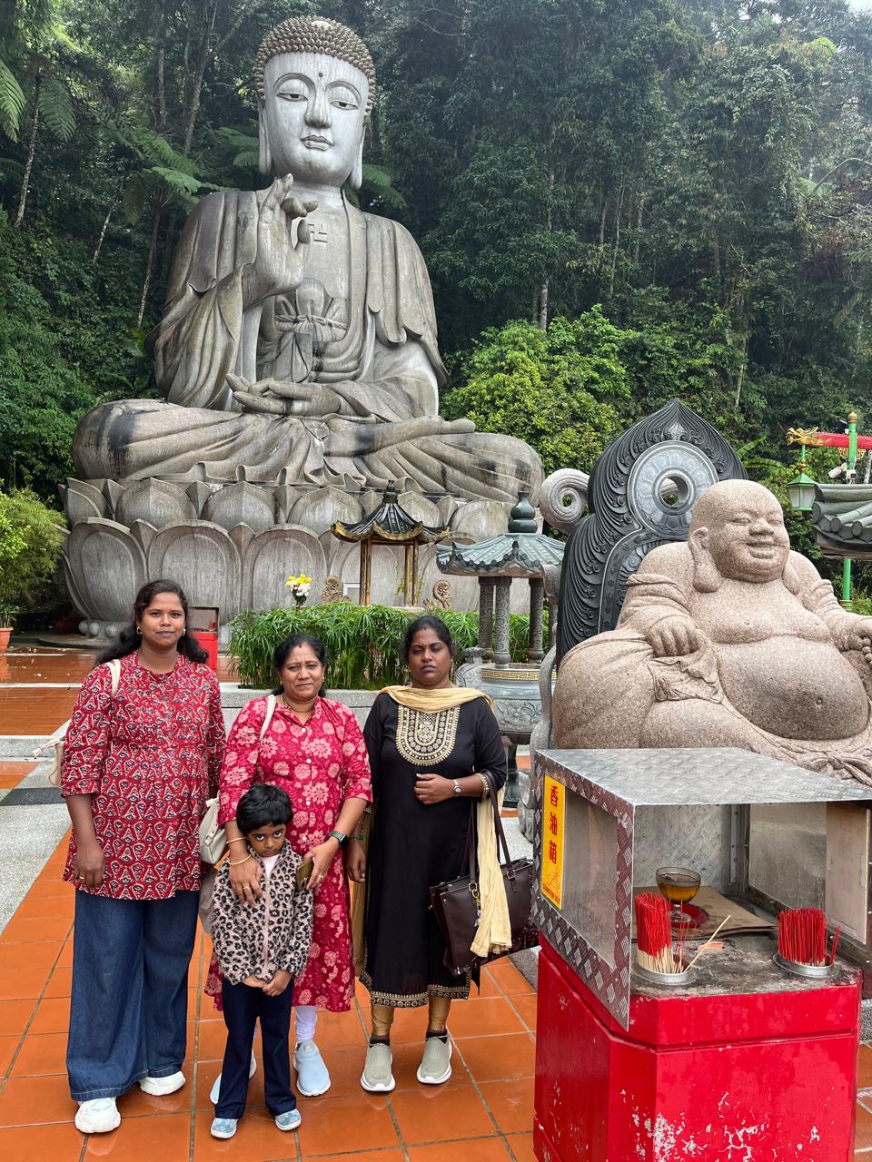 Traveler moment from MK Tours journey